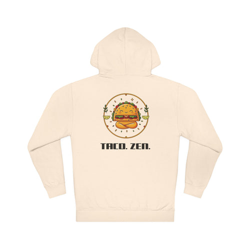 Taco Zen Hoodie — Graphic Lime & Taco Calm Comfort Pullover